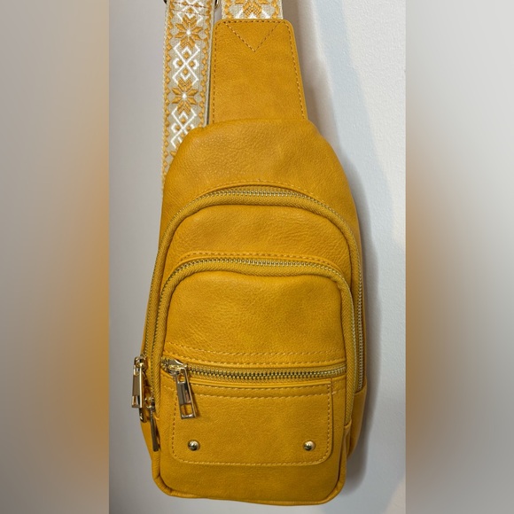 Mini Backpack Bag Yellow NWOT - Picture 11 of 11